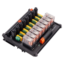 Enjue universal high-power relay module 4816-way contact arc extinguishing applicable hydraulic valve control module 24V