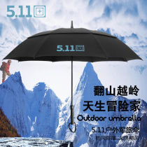 Military 511 Umbrella Long Handle Automatic Oversized Welcome Umbrella Straight Rod Oversized Double-layer Anti-Wind Custom Men and Women
