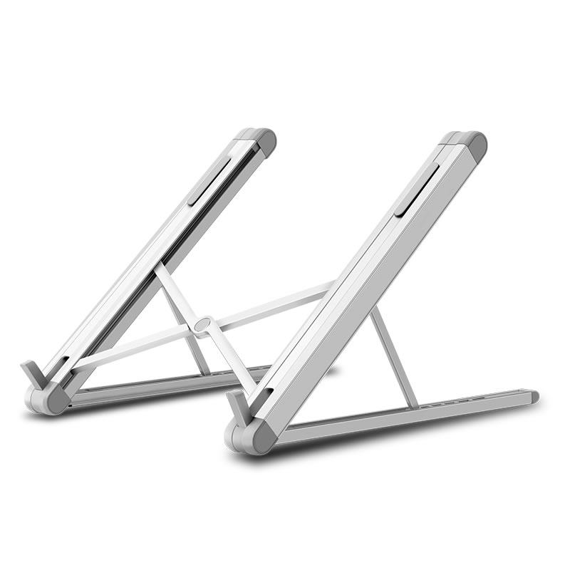 Laptop bracket support frame base desktop aluminum alloy radiator folding portable lift-increasing rack bracket office adjustment cervical vertebra