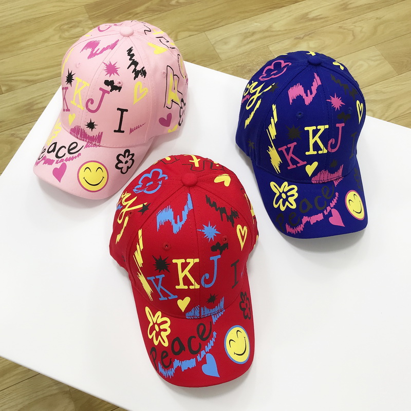 Children's baseball cap Male And Female Trend Hip Hop Hat Kids Street Dance Fashion Hat Casual Korean Version Toddler Baseball Cap