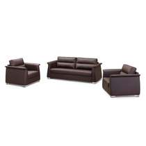 Company office reception sofa simple modern single double three-person office sofa combination guest furniture