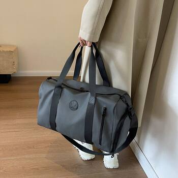 Portable fitness and swimming dry and wet separate special bag luggage