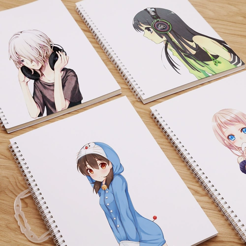 Детская книга с картинками для школьников, профессиональная художественная акварель, мелки, 160G, ручная роспись, граффити, делается под заказ