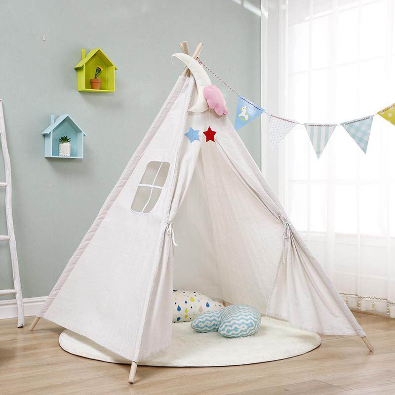 Dream Children Tent Indoor Princess Girl Costume House Wine Lodge Decoration Dins Room Triangle Castle House Small Tent