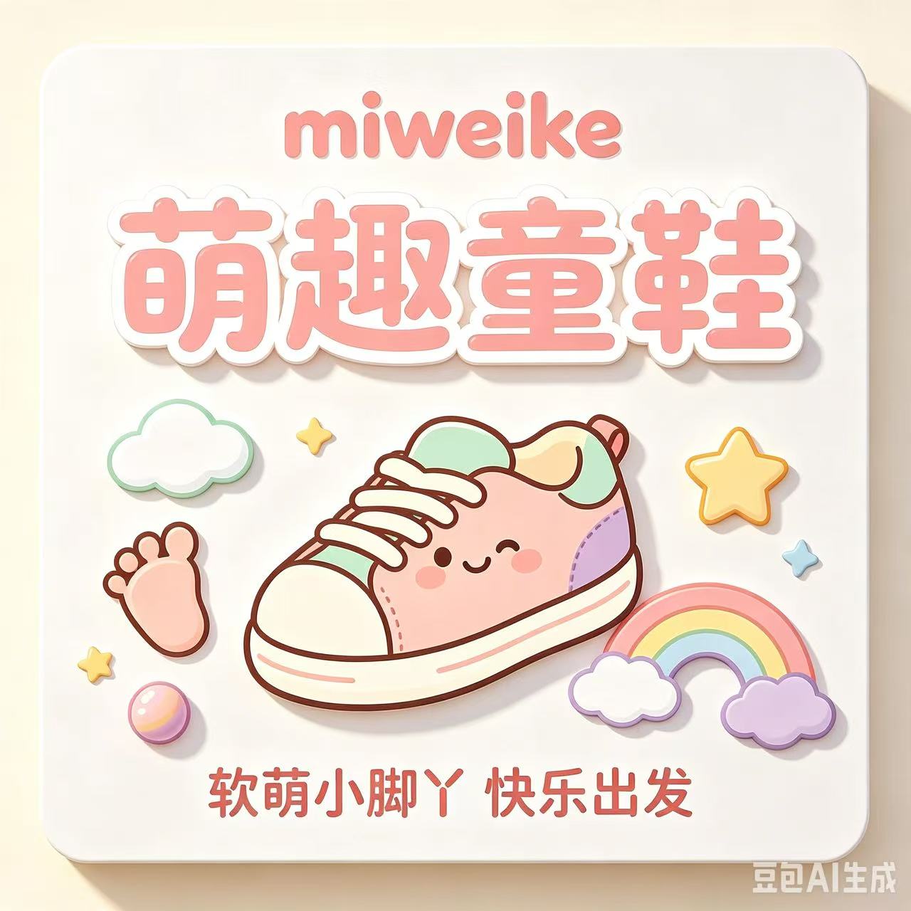 法国 MIWEIKE童鞋专店的LOGO