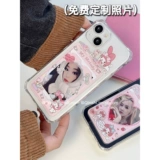 勤仕 Apple, мультяшный совместимый чехол для телефона, iPhone 13, фотография, силиконовый картхолдер, iphone, 13promax, новая коллекция, «сделай сам», делается под заказ, 8, 8plus