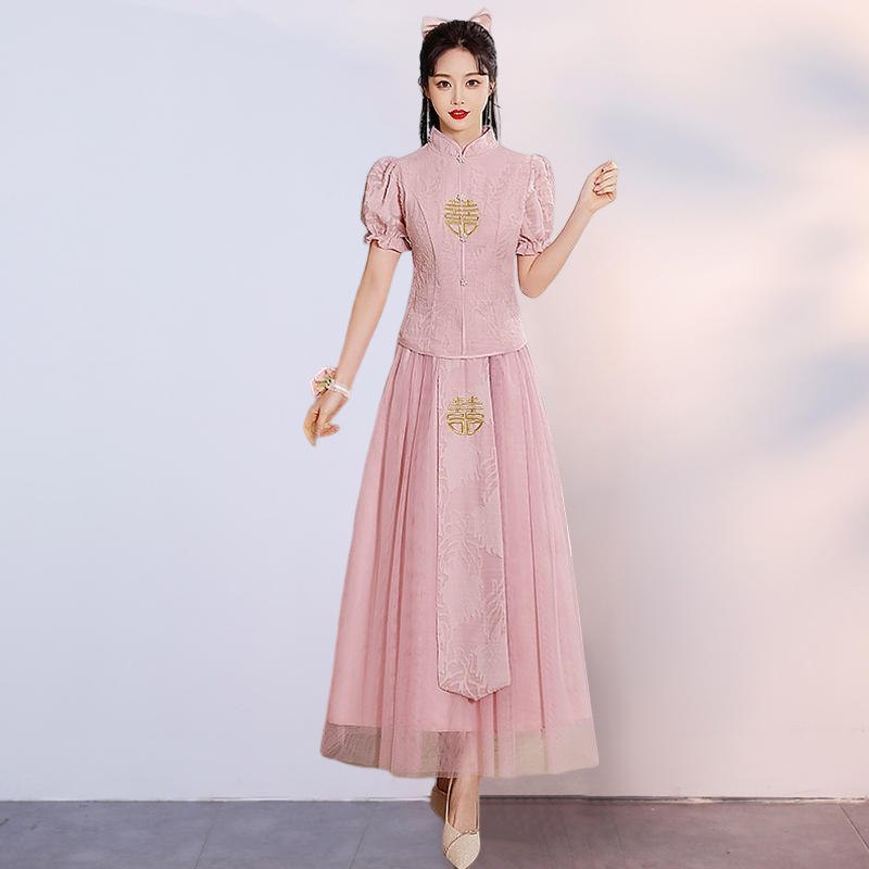 XL+Short -sleeved hi character fragrant bean paste powder   + $2.82 