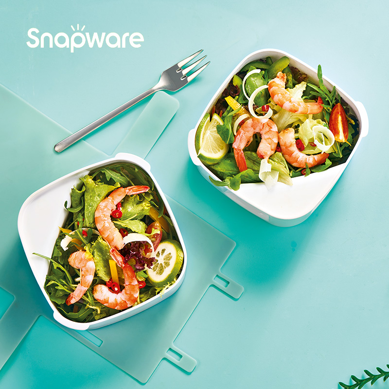 美国Corning 康宁 snapware 分格双层便当盒 饭盒 天猫优惠券折后￥59包邮（￥69-10）