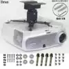 Projector Ceiling universal hanger Retractable universal claw rotatable angle hanger Projector short rod hanger Multi-purpose multi-purpose