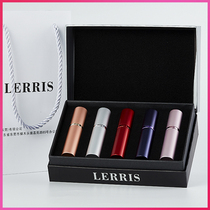 High-end gift boxed perfume sub-bottling bottom filling portable high-end press-type 5ml press-type perfume empty bottle