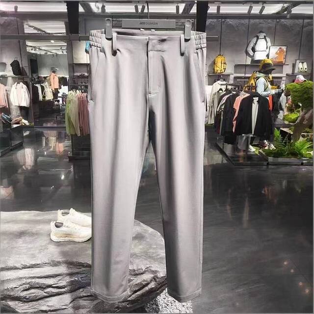 Anta Champion All-Weather Series Glory Water-Repellent Brushed Men's Autumn and Winter Business Long Pants 152510508