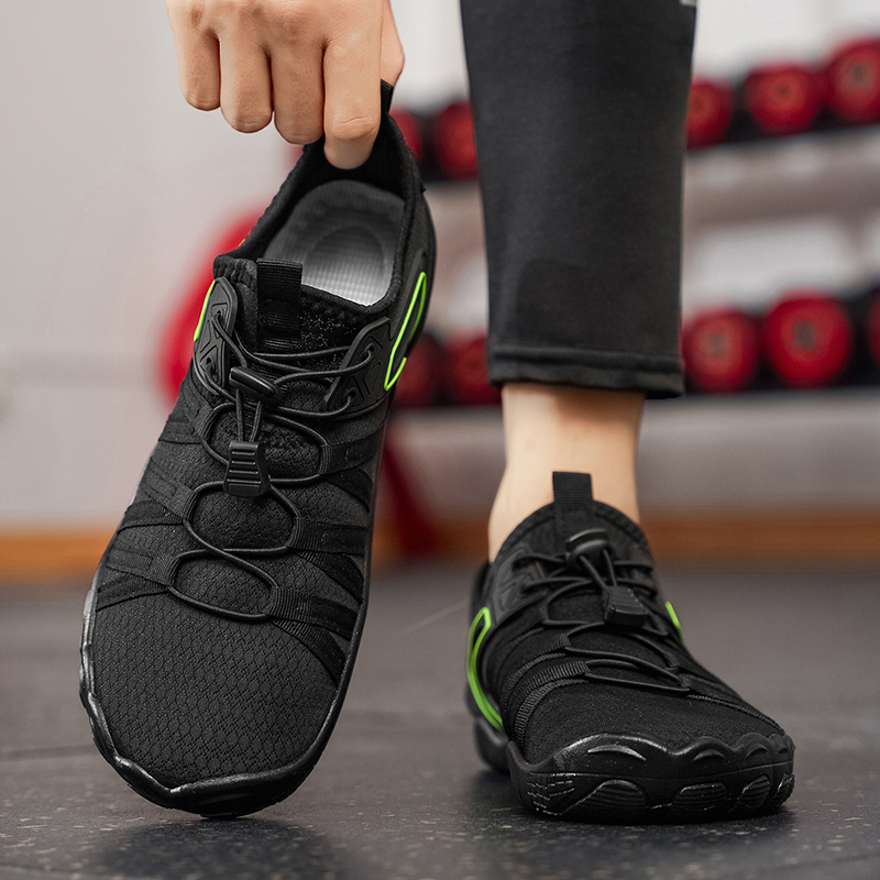 Thin-Soled Slip-On German Training Shoes for Men, Urban Outdoor Commuting Barefoot Shoes, British Style Trendy Casual Racing Shoes