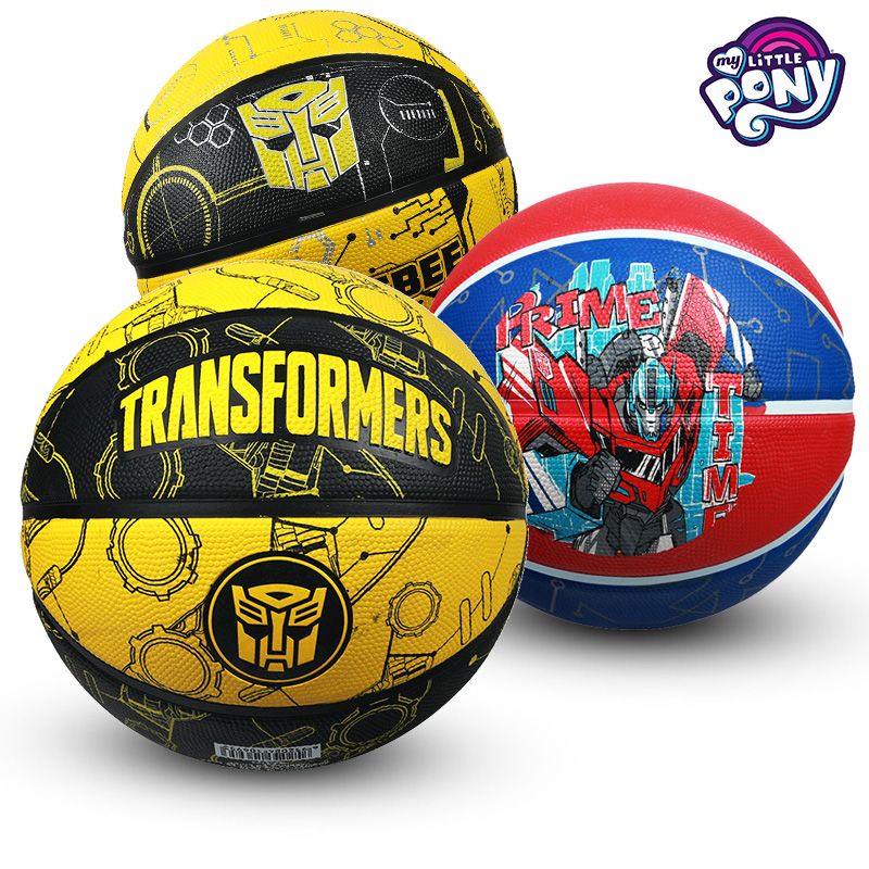 Pony Paulie Transformers joint No 5 children's basketball cartoon Bumblebee Primary School kindergarten training ball