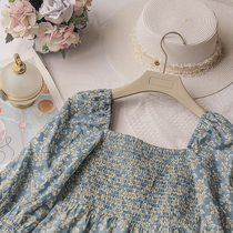 Small floral dress Salt can be salt can be sweet Japanese Hepburn style coffee break French fried street skirt gentle wear