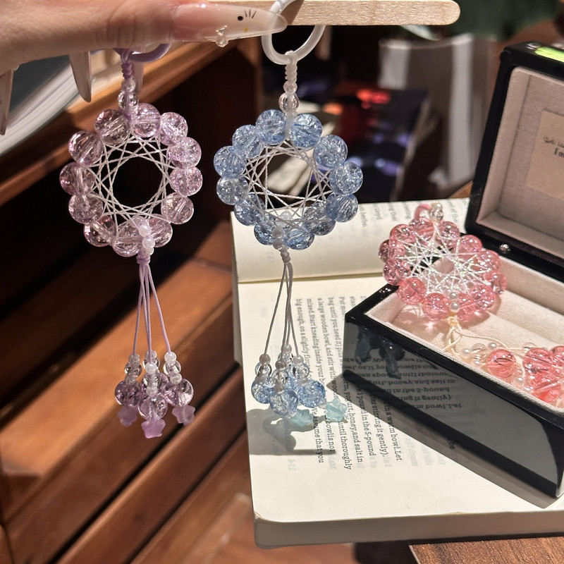 Dreamcatcher Phone Case Pendant, Versatile and Simple Cultural Creative Gift, Keychain, Bag Camera Strap, Exquisite