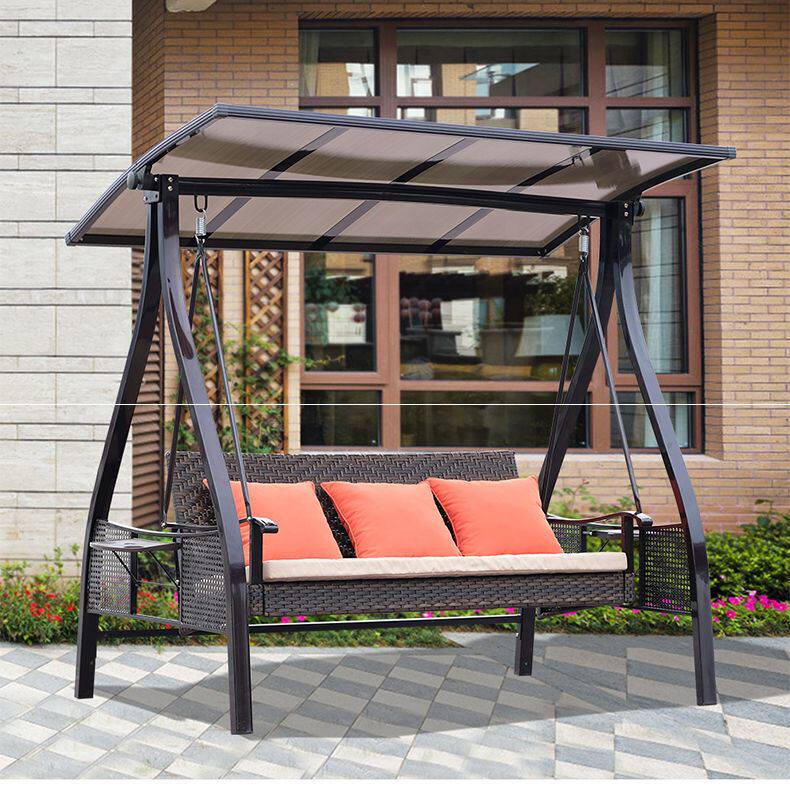New City Light Adult Home Outdoor Rocking Chair Double Rocking Chair Patio Chairlift Basket Outdoor swing Outdoor Swing