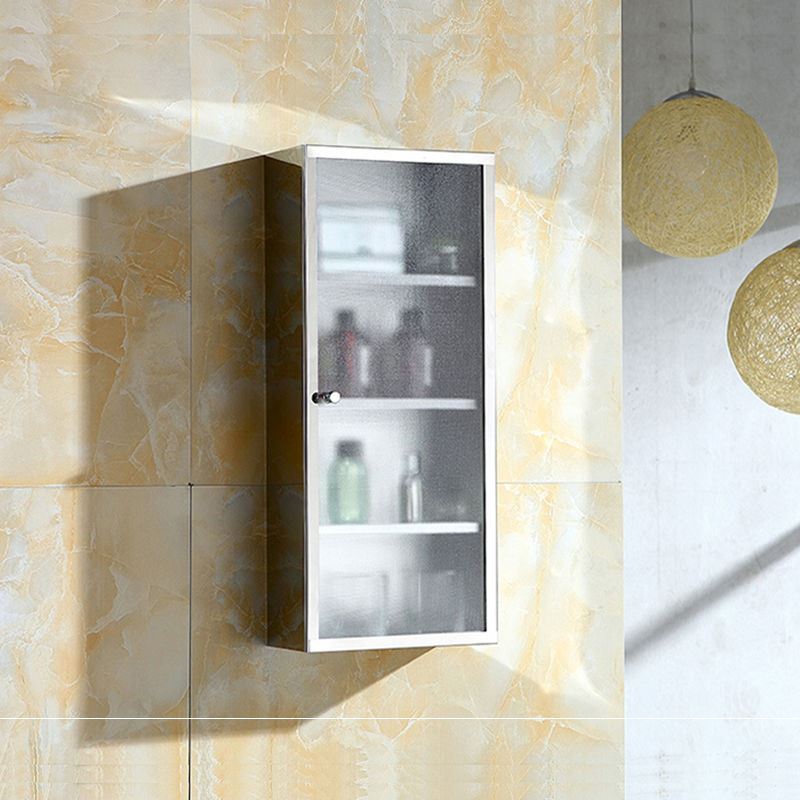 Bathroom New Containing Cabinet Mirror Cabinet Mirror Case small family Type stainless steel hanging cabinet Dressing Room Bathroom Wall-mounted Side Cabinet