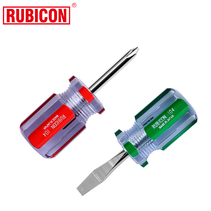 Japan Robin Hon short - branched screwdriver changed the taper 304 short - handled screwbatch 1 5 inch batch hardware repair