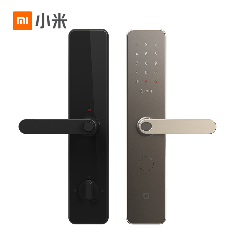 Xiaomi Mi Family Smart Door Lock Pro Bully Lock Body Fingerprint Password Standard Version Youthful E push-pull 1S fully automatic