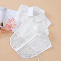 Jia collar fake inch shirt collar female fake collar 2020 Spring foreign atmosphere students all-match fashionable beautiful girl