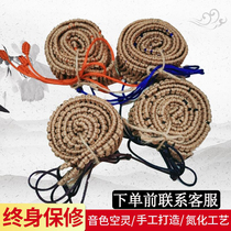  Hand dish empty valley rattan woven hand dish protective edge Hand dish hemp rope hand woven handpan protective ring Hand dish decoration