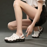 Летние нескользящие слайдеры для беременных, тапочки, мультяшная пляжная обувь