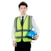 Vest an toàn xây dựng vest bảo vệ phản quang quần áo an toàn công nhân vệ sinh giao thông in cưỡi quần áo tùy chỉnh