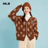MLB Ретро кардиган подходит для мужчин и женщин для влюбленных, демисезонная куртка для отдыха, осенний