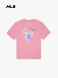 MLB Официальная спортивная футболка с принтом мороженого для мужчин и женщин, серия LIKE, с коротким рукавом, летняя TSEC3