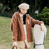 MLB Официальная мужская и женская пара LIKE куртка из искусственной овчины спортивная повседневная универсальная зимняя FDL31/FDB02