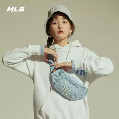 MLB official men's and women's chest bag retro presbyopia series waist bag NYLA shoulder messenger bag sports and leisure tide BGC9