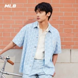 MLB, хлопковая куртка подходит для мужчин и женщин для влюбленных, летняя рубашка