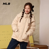 MLB, длинный зимний пуховик подходит для мужчин и женщин для влюбленных для отдыха, оверсайз