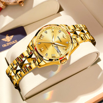 Watch female imported movement Swiss certified famous watch brand light luxury automatic ladies mechanical watch top ten