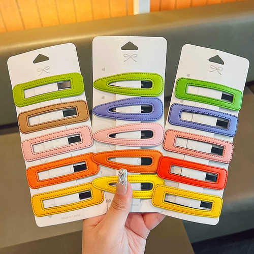 Детская заколка для волос, детские шпильки для волос, челка, безвредный аксессуар для волос, не повреждает волосы