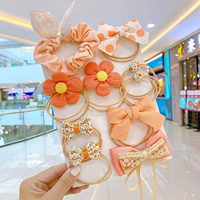 Оранжевый комплект с бантиком, 10 шт