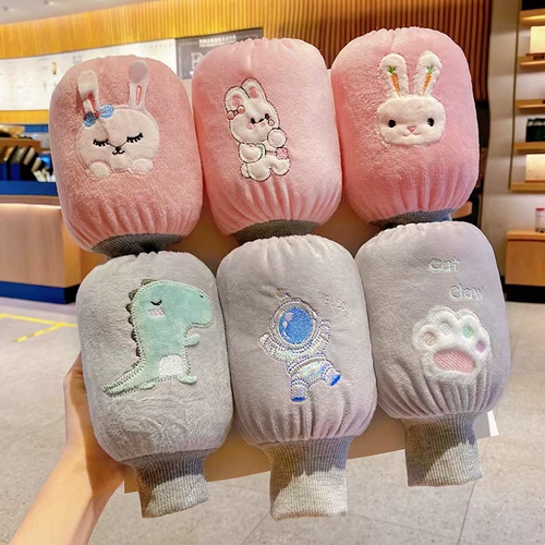 Детские зимние удерживающие тепло мультяшные нарукавники для мальчиков