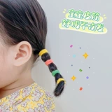 Детская маленькая безвредная эластичная резинка для волос, детский аксессуар для волос, не повреждает волосы