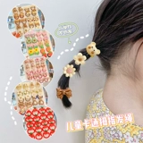 Детский безвредный аксессуар для волос, эластичная детская резинка для волос, не повреждает волосы