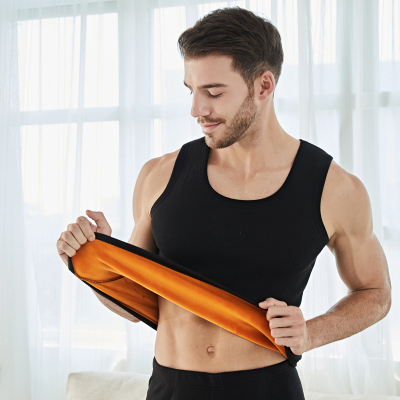 【黄金绒】保暖背心男加绒加厚棉马甲