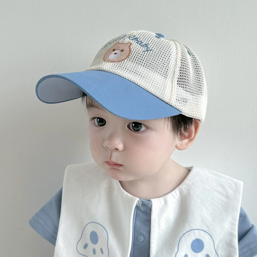 Детская шапка, солнцезащитная шляпа для мальчиков, летняя кепка, тонкая бейсболка