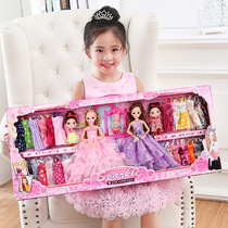 Doll toy girl Oni Barbie large princess oversized gift box Dream villa mansion dressup set