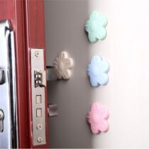 3Pcs Rubber Wall Protector Door Handle Crash Pad Bumper