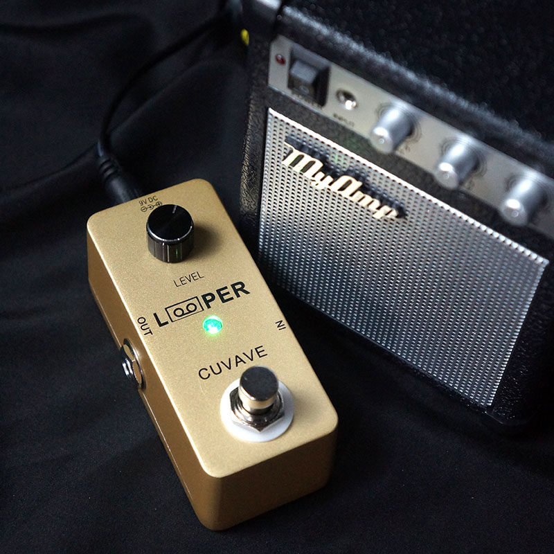 CUVAVE Leverse Cycle LOOP Single Block Effecter Wood Guitar Electric Guitar Instrumental Recordings Band Multitrack Overlay