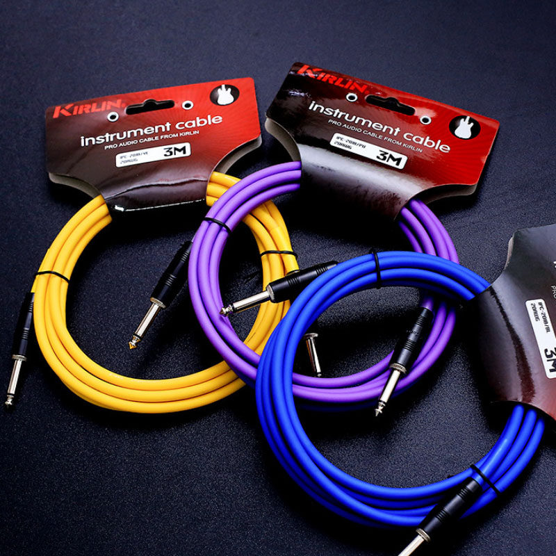 如何选择最适合的透明磨砂民谣电吉他贝斯连接线？