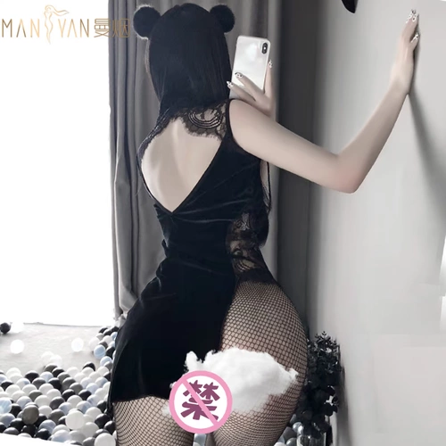 Tmall, сексуальное нижнее белье, ципао, пижама, униформа, комплект, большой размер