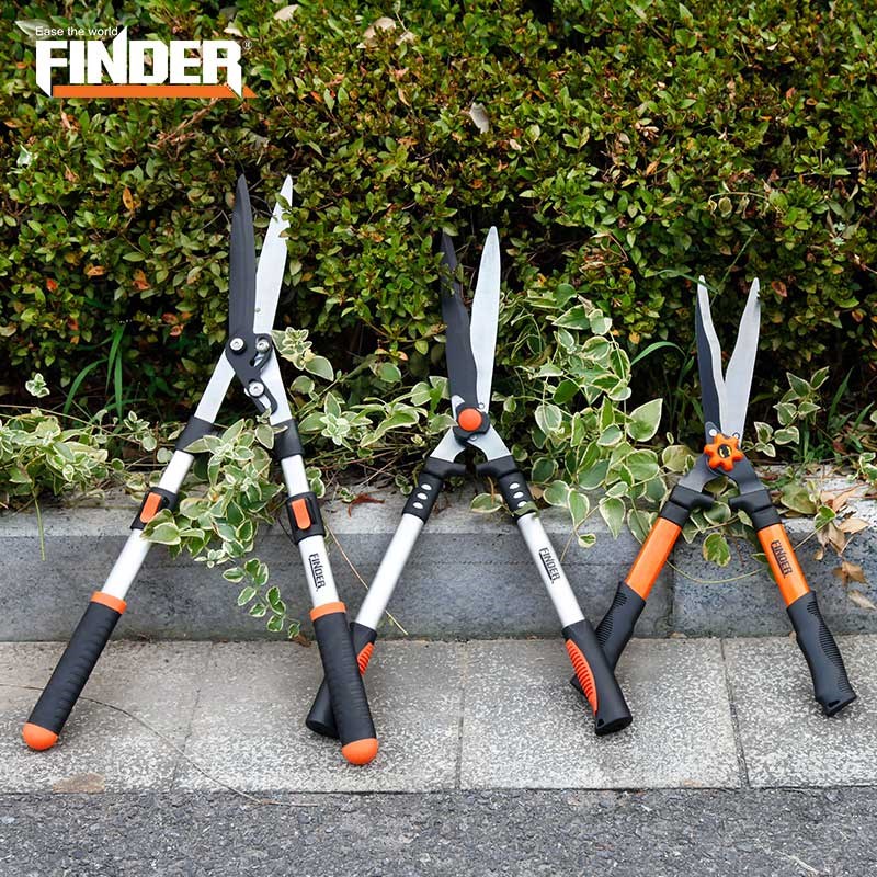 Hedge shears fence pruning shears lawn gardening shrubs pruning green thick branch shears strong telescopic shears