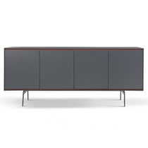 Huayi Furniture MGL8608 side cabinet restaurant large capacity storage cabinet tea cabinet simple Nordic space