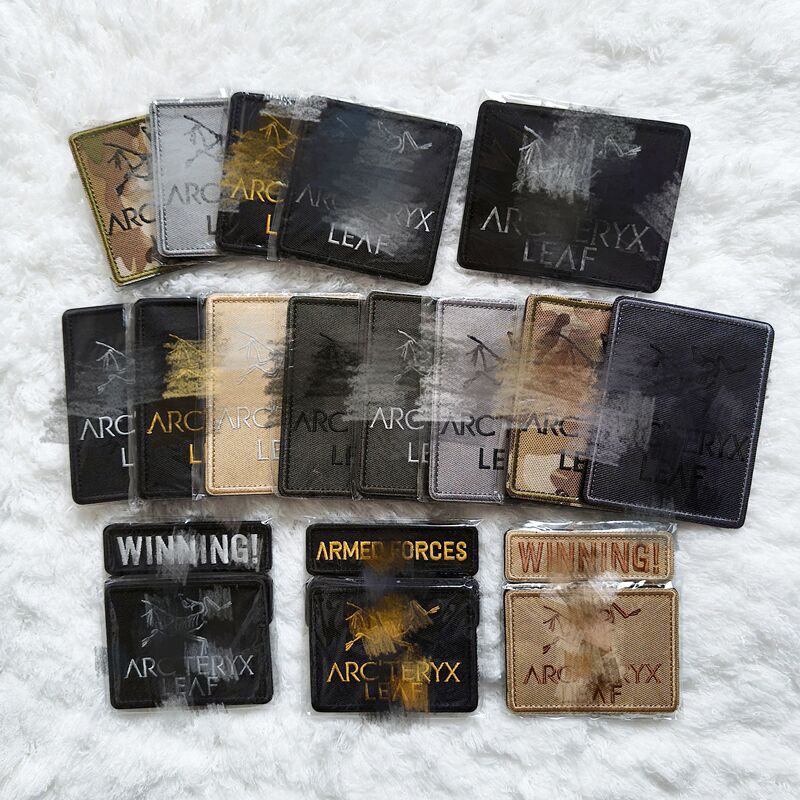 Embroidered Velcro Patch, Jacket Armband, Military Bird Logo, Camouflage Morale Patch