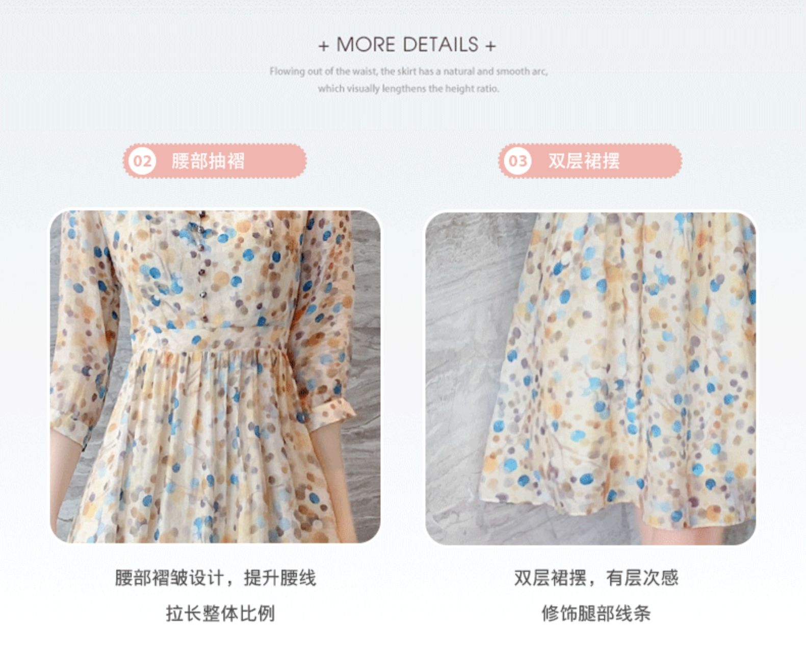 Robe été Mousseline de soie - Ref 3428811 Image 11